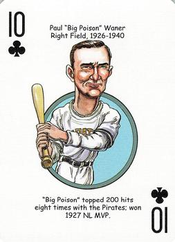 2006 Hero Decks Pittsburgh Pirates Baseball Heroes Playing Cards #10♣ Paul 