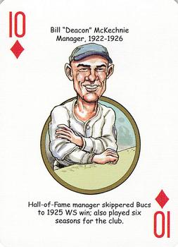 2006 Hero Decks Pittsburgh Pirates Baseball Heroes Playing Cards #10♦ Bill 