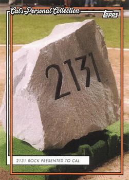 2020 Topps x Cal Ripken: 2131 #49 Cal's Personal Collection Front