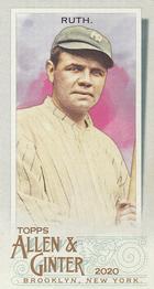 2020 Topps Allen & Ginter - Mini #31 Babe Ruth Front