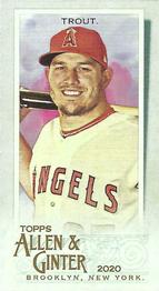 2020 Topps Allen & Ginter - Mini #85 Mike Trout Front