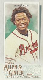 2020 Topps Allen & Ginter - Mini #88 Ronald Acuña Jr. Front