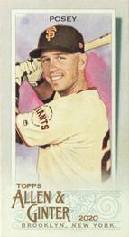 2020 Topps Allen & Ginter - Mini #111 Buster Posey Front