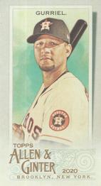 2020 Topps Allen & Ginter - Mini #190 Yuli Gurriel Front