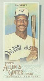 2020 Topps Allen & Ginter - Mini #313 Fred McGriff Front