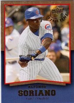 2008 Upper Deck Timeline - Gold #13 Alfonso Soriano Front