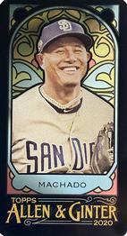 2020 Topps Allen & Ginter - Mini Stained Glass #95 Manny Machado Front