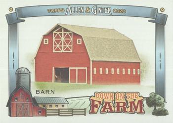 2020 Topps Allen & Ginter - Down on the Farm #DF-BA Barn Front