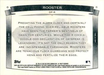 2020 Topps Allen & Ginter - Down on the Farm #DF-R Rooster Back