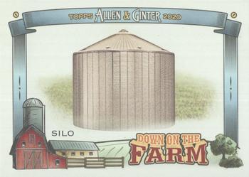 2020 Topps Allen & Ginter - Down on the Farm #DF-S Silo Front