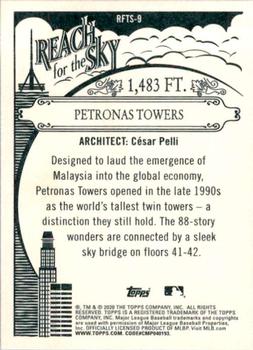 2020 Topps Allen & Ginter - Reach for the Sky #RFTS-9 Petronas Towers Back