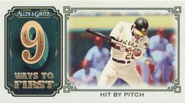 2020 Topps Allen & Ginter - Mini 9 Ways to First #M9WF-4 Hit By Pitch Front