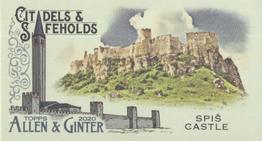 2020 Topps Allen & Ginter - Mini Citadels and Safeholds #MCS-11 Spiš Castle Front