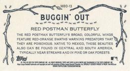 2020 Topps Allen & Ginter - Mini Buggin Out #MBO-13 Red Postman Butterfly Back