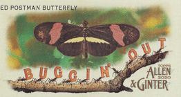 2020 Topps Allen & Ginter - Mini Buggin Out #MBO-13 Red Postman Butterfly Front