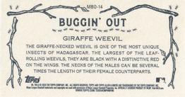 2020 Topps Allen & Ginter - Mini Buggin Out #MBO-14 Giraffe Weevil Back