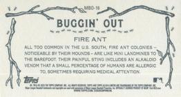 2020 Topps Allen & Ginter - Mini Buggin Out #MBO-16 Fire Ant Back