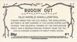 2020 Topps Allen & Ginter - Mini Buggin Out #MBO-17 Old World Swallowtail Back