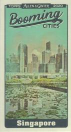 2020 Topps Allen & Ginter - Mini Booming Cities #BC-11 Singapore Front