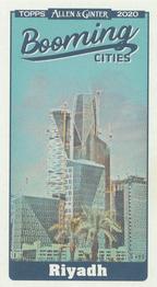 2020 Topps Allen & Ginter - Mini Booming Cities #BC-12 Riyadh Front