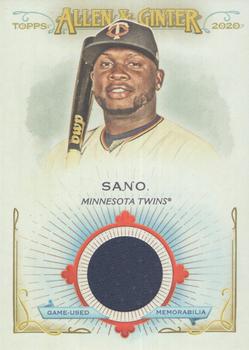 2020 Topps Allen & Ginter - Full-Size Relics B #FSRB-MS Miguel Sano Front