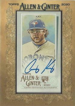2020 Topps Allen & Ginter - Mini Framed Baseball Autographs #MA-AK Anthony Kay Front