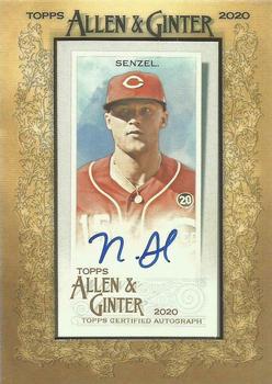 2020 Topps Allen & Ginter - Mini Framed Baseball Autographs #MA-NS Nick Senzel Front