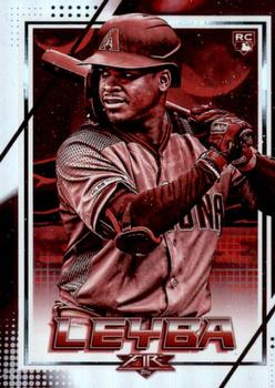 2020 Topps Fire - Red Blaze #143 Domingo Leyba Front