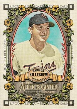 2020 Topps Allen & Ginter - Rip Cards #RIP-49 Harmon Killebrew Front
