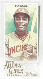 2020 Topps Allen & Ginter - Mini A & G Back #27 Joe Morgan Front