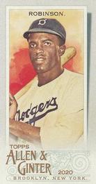 2020 Topps Allen & Ginter - Mini A & G Back #42 Jackie Robinson Front