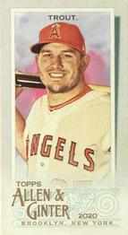 2020 Topps Allen & Ginter - Mini A & G Back #85 Mike Trout Front
