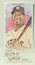 2020 Topps Allen & Ginter - Mini A & G Back #241 Michael Brantley Front