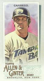 2020 Topps Allen & Ginter - Mini A & G Back #327 Jose Canseco Front