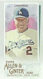 2020 Topps Allen & Ginter - Mini A & G Back #347 Tommy Lasorda Front