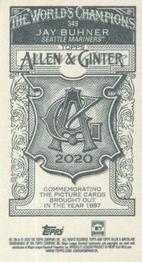 2020 Topps Allen & Ginter - Mini A & G Back #349 Jay Buhner Back