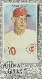 2020 Topps Allen & Ginter - Mini Black Border #346 Sparky Anderson Front