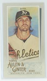 2020 Topps Allen & Ginter - Mini Brooklyn Back #81 Barry Zito Front