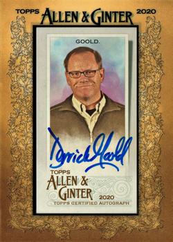 2020 Topps Allen & Ginter - Mini Framed Non-Baseball Autographs #MA-DG Derrick Goold Front
