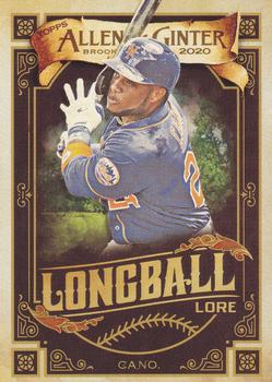 2020 Topps Allen & Ginter - Longball Lore #LL-10 Robinson Cano Front