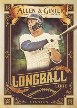 2020 Topps Allen & Ginter - Longball Lore #LL-39 Giancarlo Stanton Front