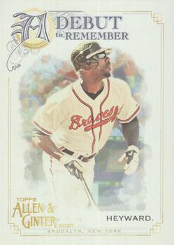 2020 Topps Allen & Ginter - A Debut to Remember #DTR-12 Jason Heyward Front
