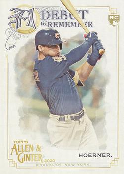2020 Topps Allen & Ginter - A Debut to Remember #DTR-13 Nico Hoerner Front
