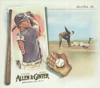 2020 Topps Allen & Ginter - N43 Box Loaders #BLN-RA Ronald Acuna Jr. Front