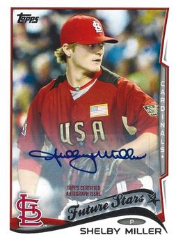2014 Topps - Future Star Variation Autographs #528 Shelby Miller Front