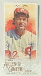 2020 Topps Allen & Ginter - Mini No Card Number #NNO Steve Carlton Front