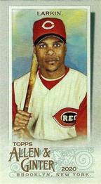 2020 Topps Allen & Ginter - Mini No Card Number #NNO Barry Larkin Front