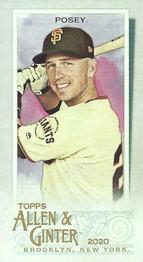2020 Topps Allen & Ginter - Mini No Card Number #NNO Buster Posey Front