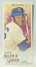 2020 Topps Allen & Ginter - Mini No Card Number #NNO Billy Williams Front