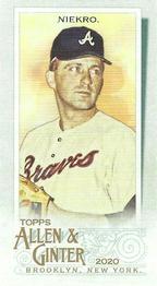 2020 Topps Allen & Ginter - Mini No Card Number #NNO Phil Niekro Front